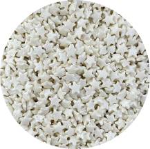 4Cake Cukrové hvězdičky bílé perleťové (60 g)