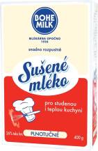 Bohemilk Sušené plnotučné mlieko 26% (400 g)
