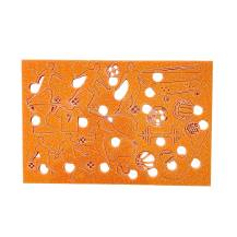 Cesil Décoration/imprimante plastique orange Sport (22 formes)