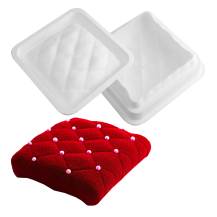 Силіконова форма Cesil для випікання/заморожування десертів Квадратна подушка