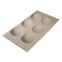Cesil Silicone mold for baking/for frozen desserts Hemisphere 6 cm (for 6 pcs.)
