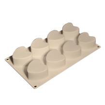 Cesil Silicone mold for baking/frozen desserts Heart 6 cm (for 8 pcs.)