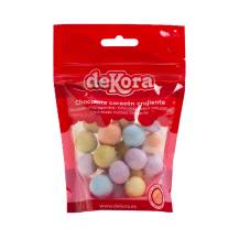 Dekora Crispy balls in pastel chocolate (80 g) Best before 4/20/2024!