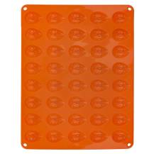 Orion silicone baking mold large orange Nuts (for 40 pcs.)