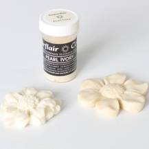 Pastelová gelová barva Sugarflair (25 g) Pearl Ivory 1