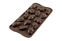 Silikomart csokoládéforma Choco Fruits (gyümölcsök)