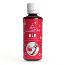 SweetArt airbrush farba tekutá Red (90 ml)