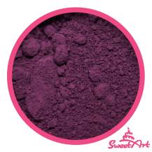SweetArt colorant en poudre comestible Aubergine violet foncé (2 g)