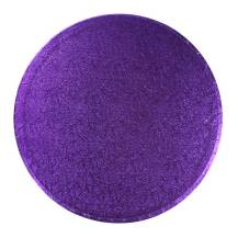 Culpitt Cake mat SOLID purple circle 35.5 cm 14" (1 pc)
