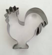 Vágó Rooster rozsdamentes acél 6,5 cm