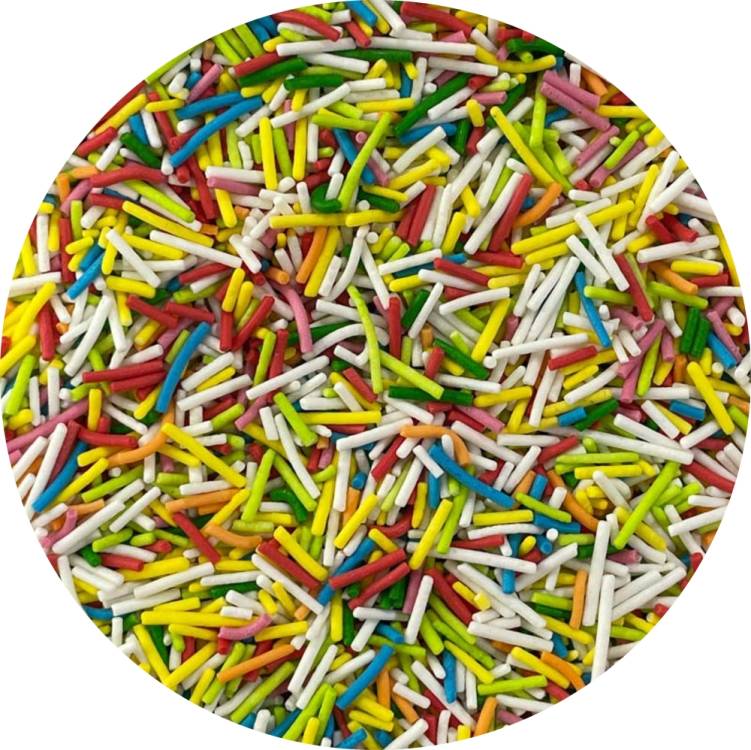 4Cake Cukrové tyčinky barevné (70 g)