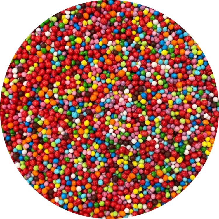 4Cake Cukrový máček barevný tmavý (90 g)