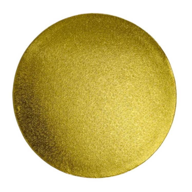 4Cake Tác PEVNÝ zlatý kruh 28 cm (1 ks)