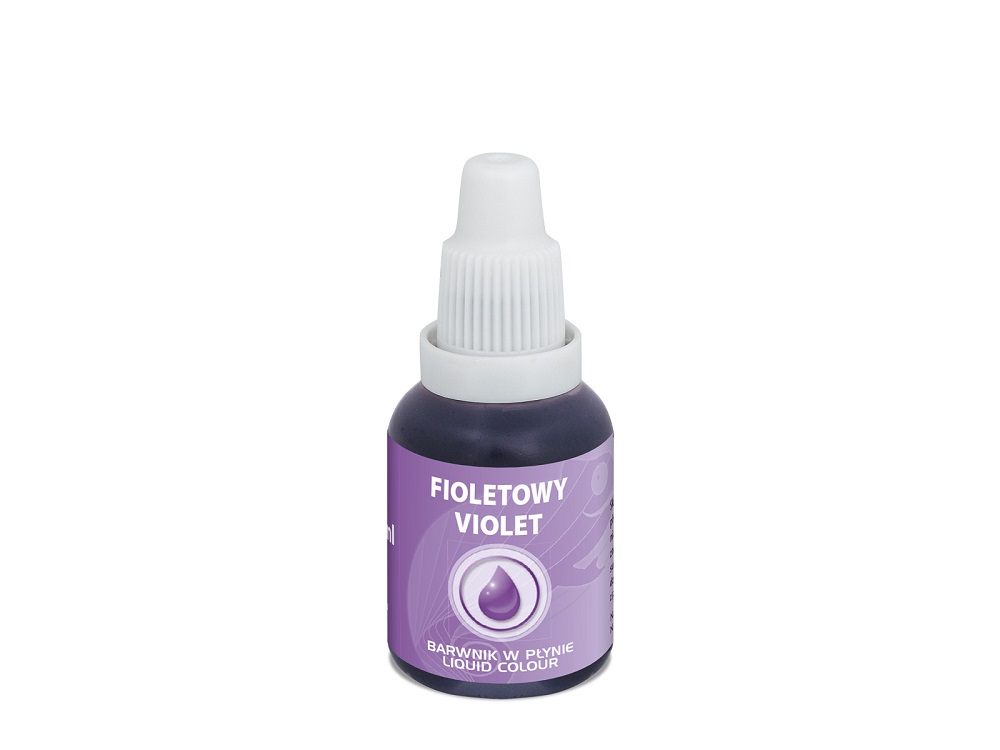 Airbrush barva tekutá Food Colours Violet (20 ml) Fialová