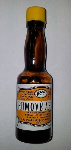 Aroma do potravin (20 ml) Rumové