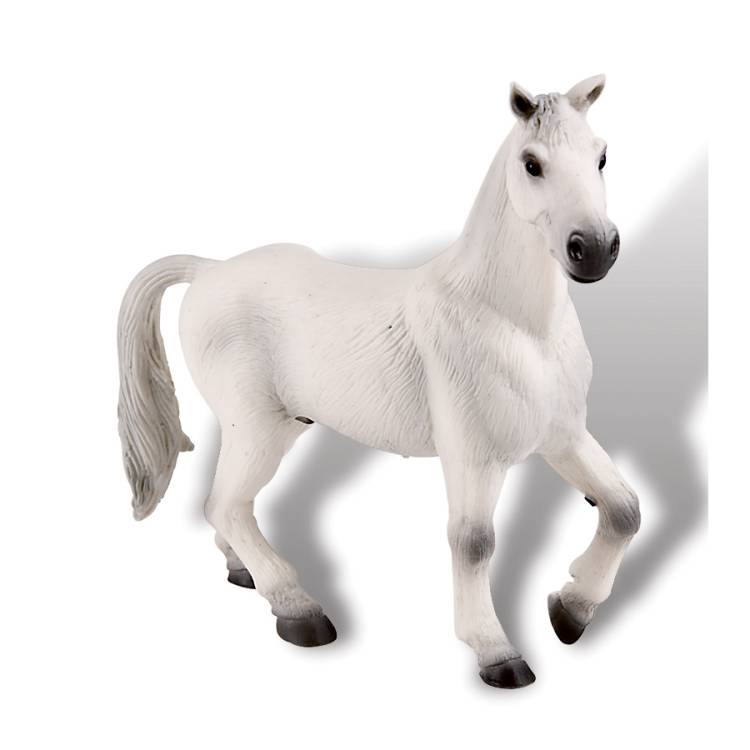 Bullyland figurka Oldenburský valach bílý