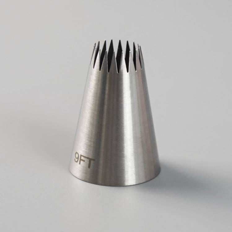 Cake Star trezírovací špička č. 9FT