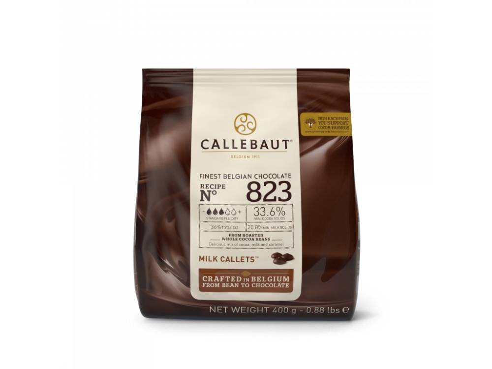Callebaut Pravá mléčná čokoláda 33,6% (0,4 kg)