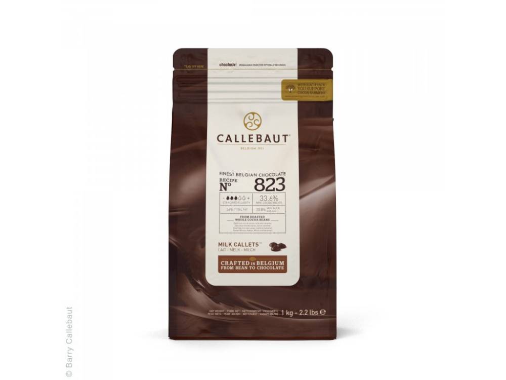 Callebaut Pravá mléčná čokoláda 33,6% (1 kg)