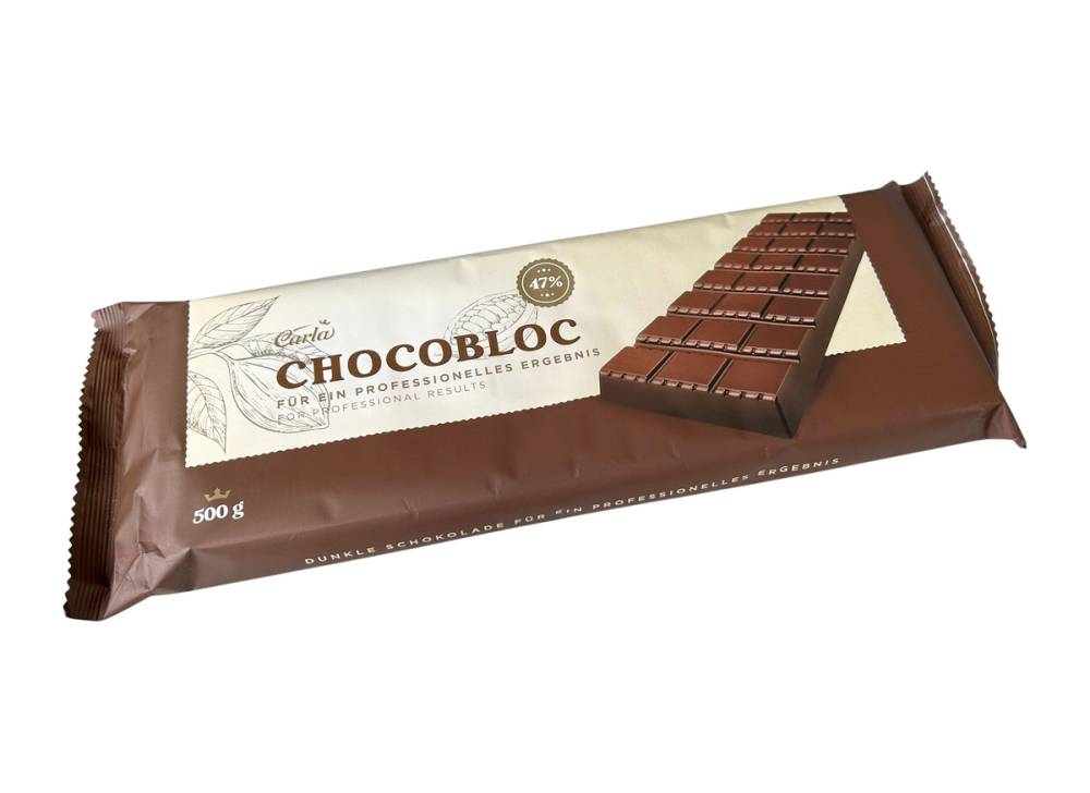 Carla Pravá hořká čokoláda 47% tabulka (0,5 kg)