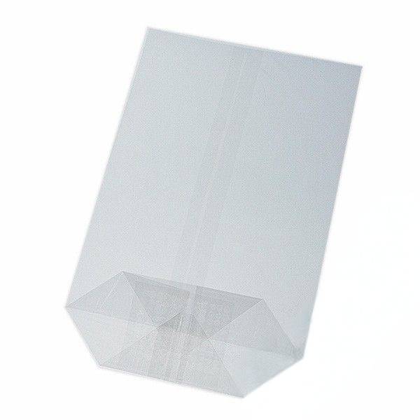 Celofánový sáček s křížovým dnem 19 x 10 cm