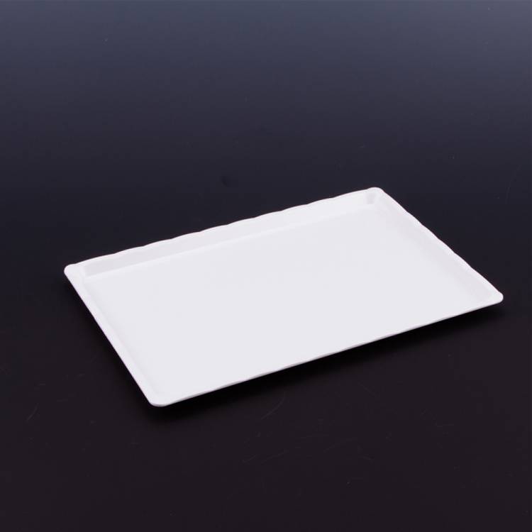 Cesil Plastová podložka bílá 20 x 30 cm