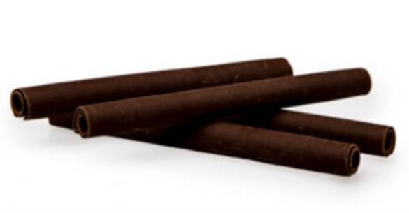 Čokoládové ruličky tmavé 8,5 cm (15 ks)