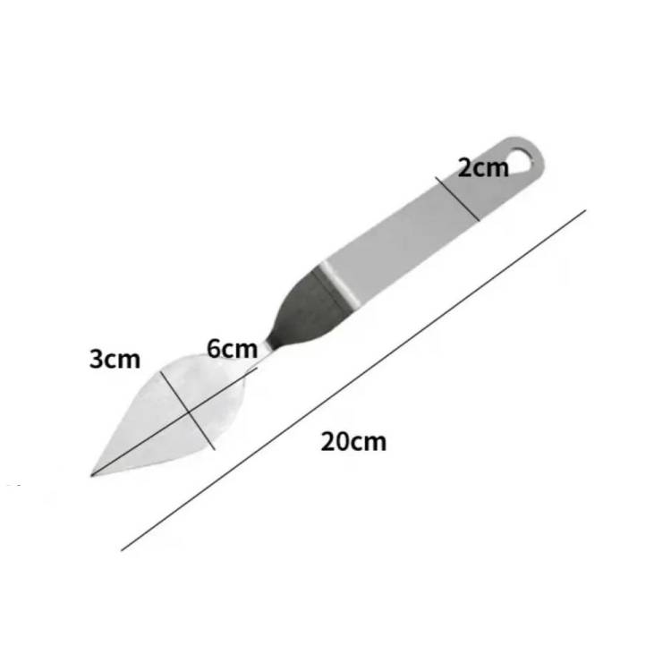 Cukrářská špachtle široká 20 cm