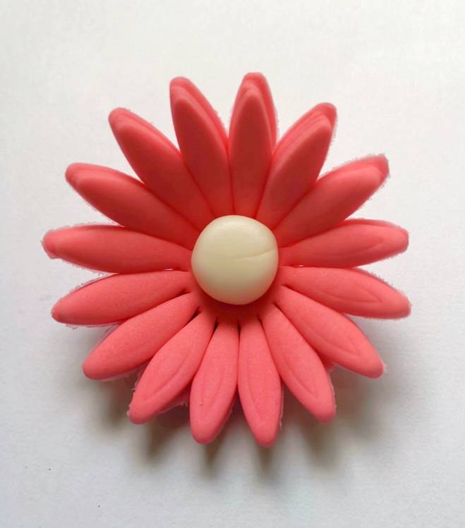 Cukrová sedmikráska velká lososová (9 ks)