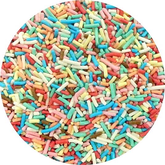 Cukrové tyčinky barevné (50 g)
