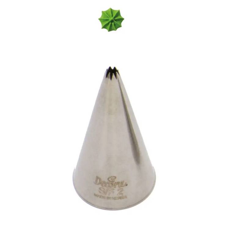 Decora trezírovací špička francouzská hvězda č. 2