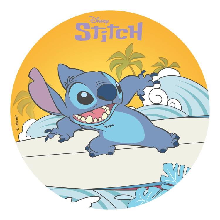 Dekora jedlý obrázek Stitch
