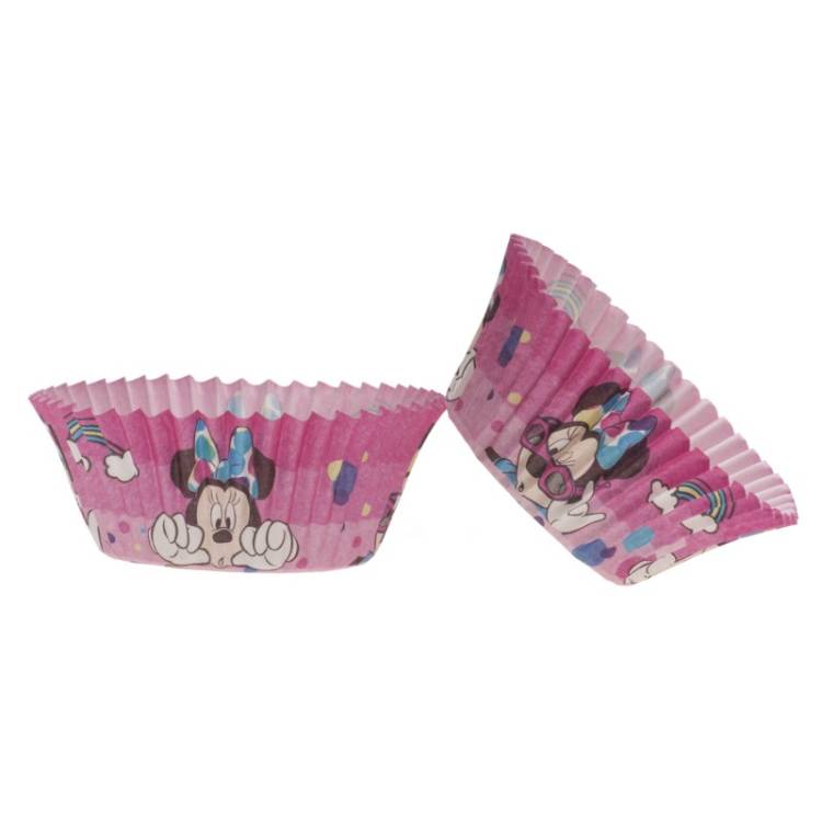 Dekora košíčky na muffiny růžové Minnie (25 ks)
