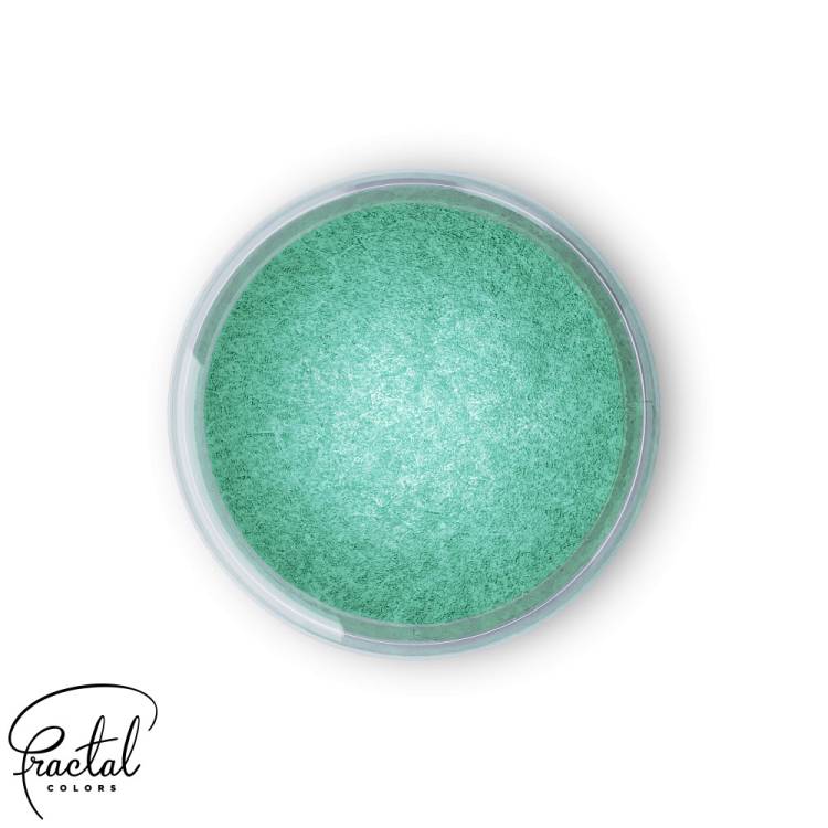 Dekorativní prachová perleťová barva Fractal - Aurora Green (2 g)