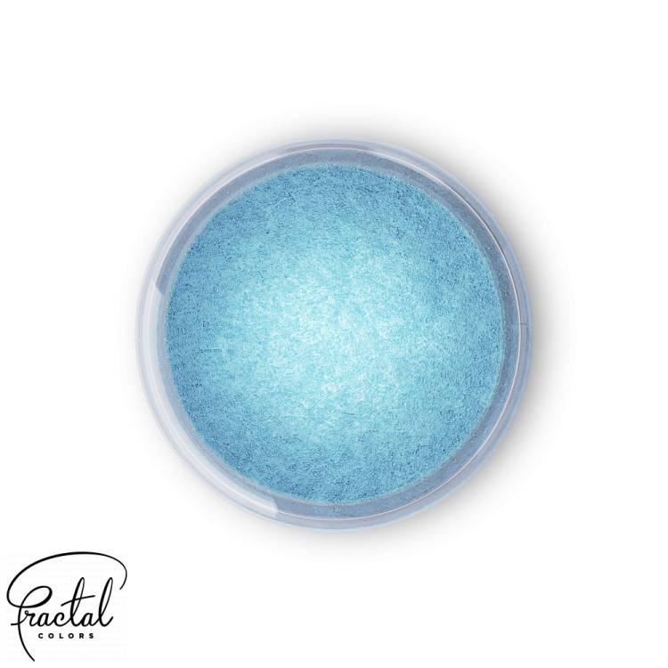 Dekorativní prachová perleťová barva Fractal - Frozen Blue (3 g)