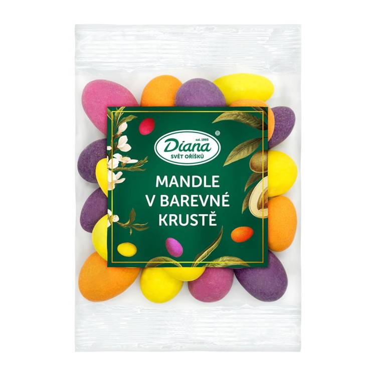 Diana Mandle v barevné krustě (100 g)