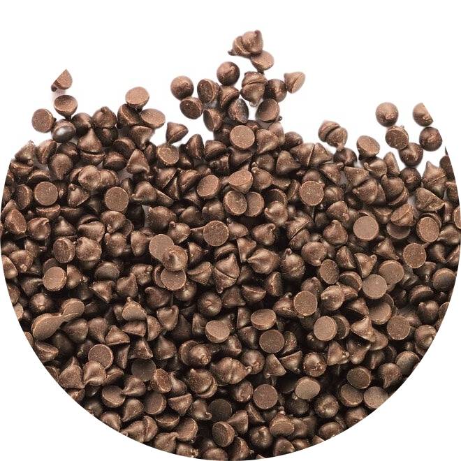 Eurocao Čokoládové dropsy termostabilní mléčné 27% (250 g)