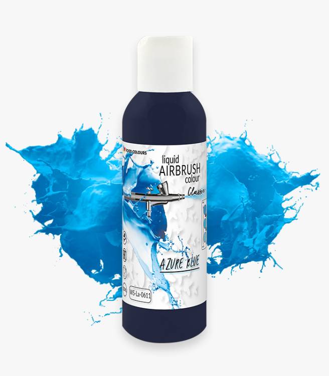 Food Colours airbrush barva tekutá Azure Blue (135 ml)