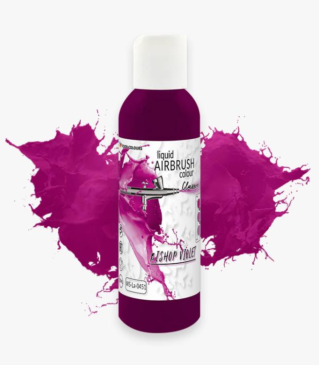 Food Colours airbrush barva tekutá Bishop Violet (135 ml)