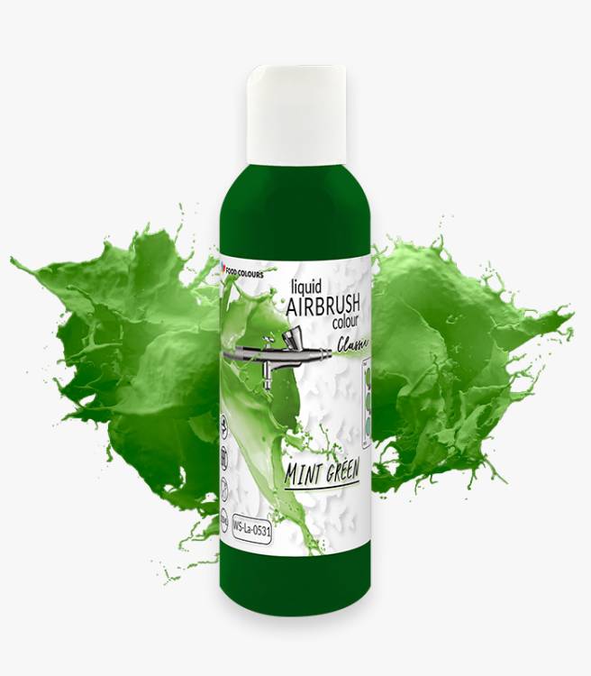 Food Colours airbrush barva tekutá Mint Green (135 ml)