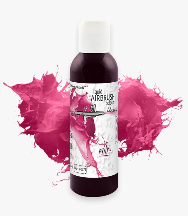 Food Colours airbrush barva tekutá Pink (135 ml)