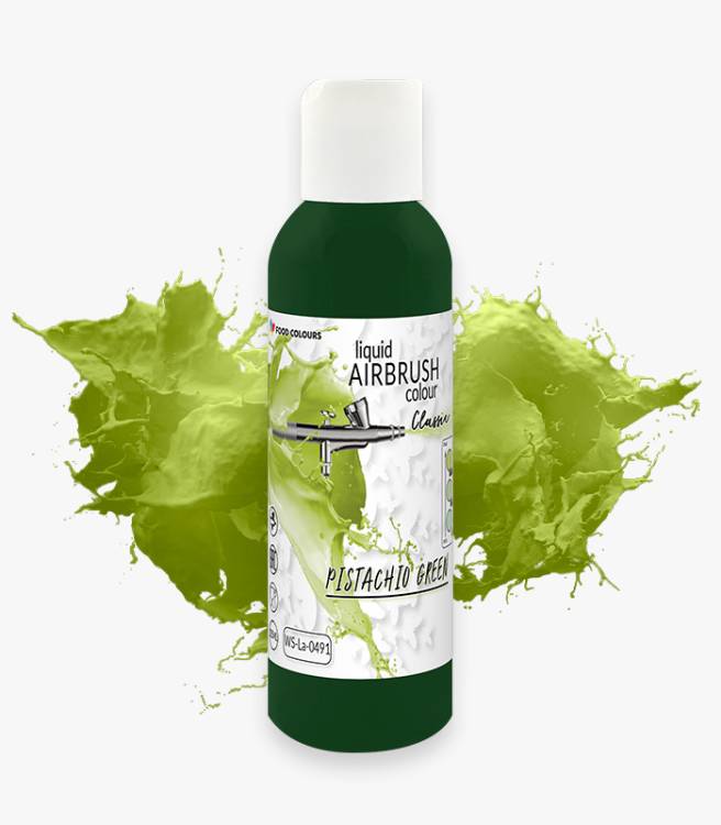 Food Colours airbrush barva tekutá Pistachio Green (135 ml)