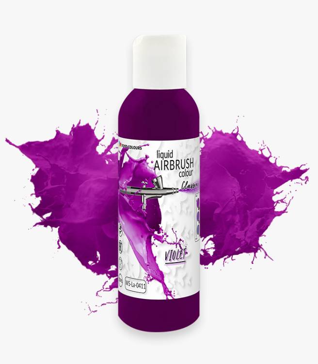 Food Colours airbrush barva tekutá Violet (135 ml)