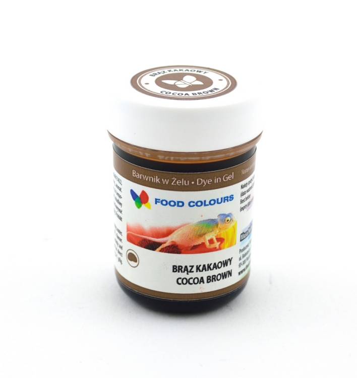 Food Colours gelová barva (Cocoa Brown) tělová 35 g