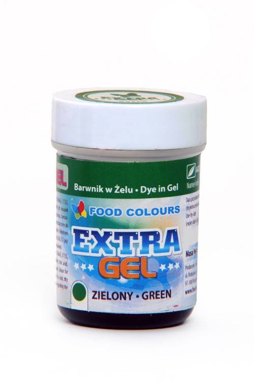 Food Colours gelová barva (Extra Green) extra zelená 35 g