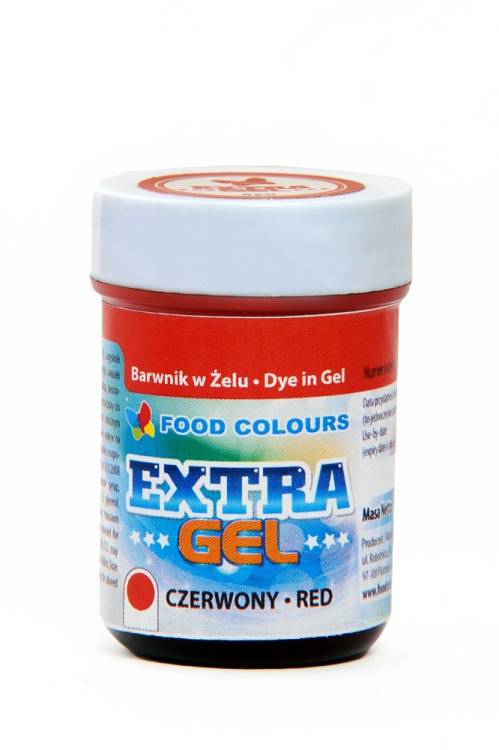 Food Colours gelová barva (Extra Red) extra červená 35 g