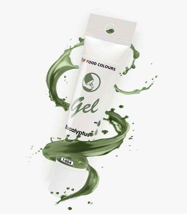 Food Colours gelová barva tuba Eucalyptus 30 g