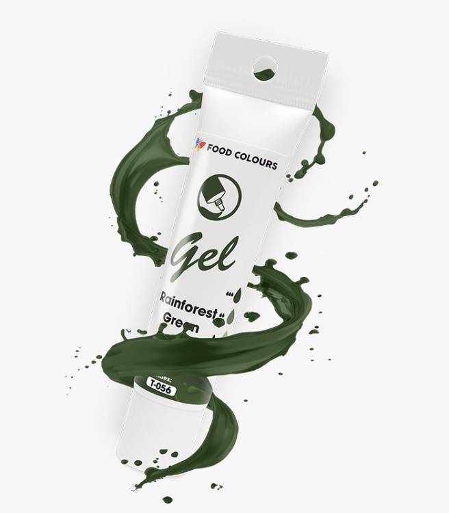 Food Colours gelová barva tuba Rainforest Green 30 g