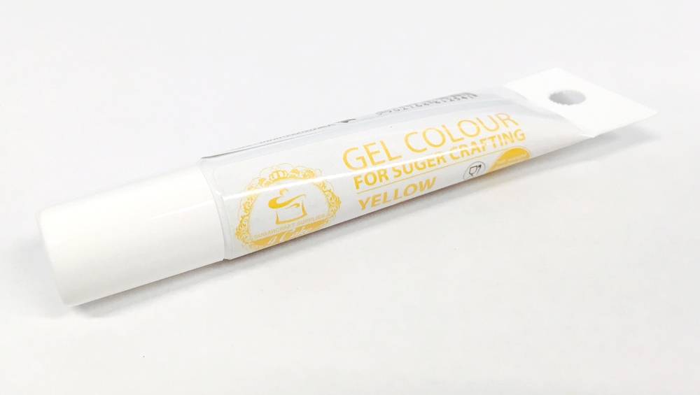 Gelová barva Food Colours tuba (Yellow) žlutá 20 g