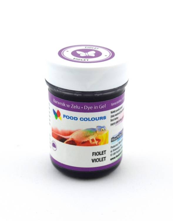 Food Colours gelová barva (Violet) fialová 35 g